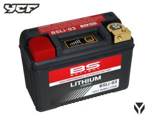 BATTERIE LITHIUM BSLi-03 - 250/450cc - 12V 36Wh 210A 134x65x92mm