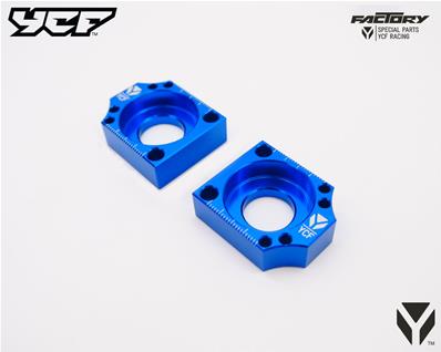 TENDEUR DE CHAINE CNC POUR BRAS ACIER Ø 15 BLEU