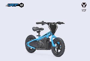 DRAISIENNE ELECTRIQUE YCF 12" 2026 BLEU