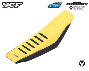 SELLE BIGY ANTI DERAPANTE JAUNE