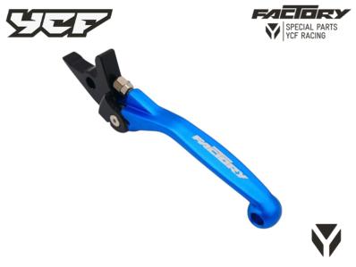 BRAKE LEVER FOLDABLE BLUE