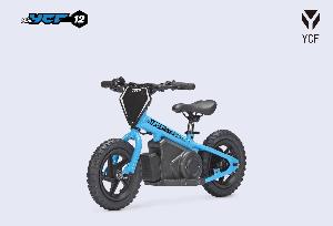 DRAISIENNE ELECTRIQUE YCF 12" 2026 BLEU
