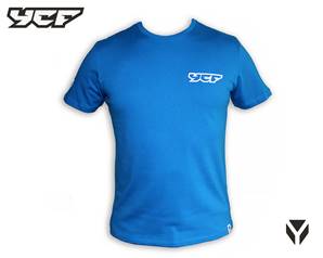 TEE SHIRT YCF BLEU TAILLE S