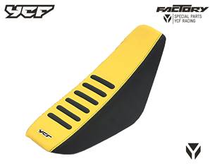 SELLE RENFORCEE PILOT 125 DEPUIS 2015/PILOT150/FACTORY/SM150 JAUNE