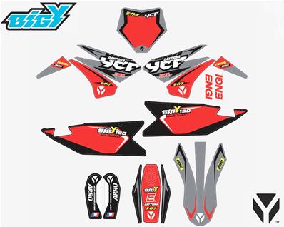 KIT DECO COMPLET BIGY FACTORY DAYTONA FD190 MX 2023