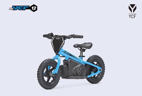 DRAISIENNE ELECTRIQUE YCF 12" 2026 BLEU