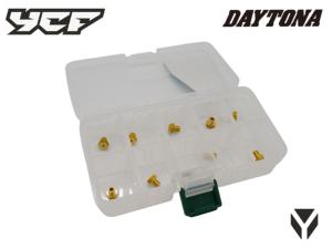 BOITE DE GICLEURS PRINCIPAUX CARBURATEUR DAYTONA MV33